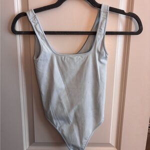 URBAN OUTFITTERS OUT FROM UNDER Light Blue BODYSUIT